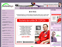 Tablet Screenshot of nutritionistcluj.ro